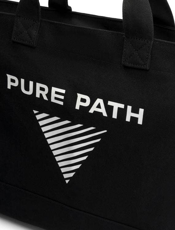 Purewhite  Essentiel Logo Bag Canvas