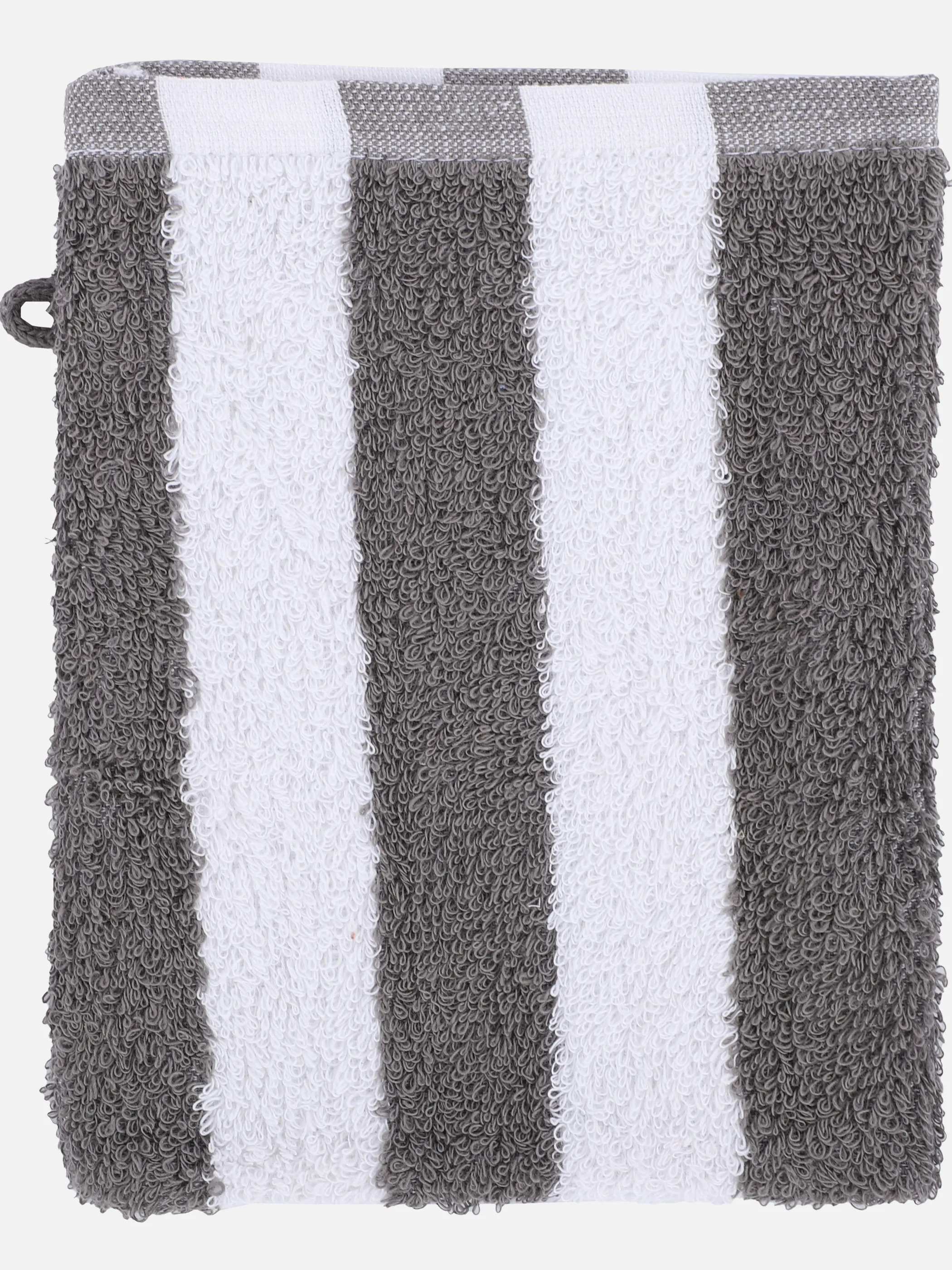 Waschhandschuh gestreift 16x21 cm