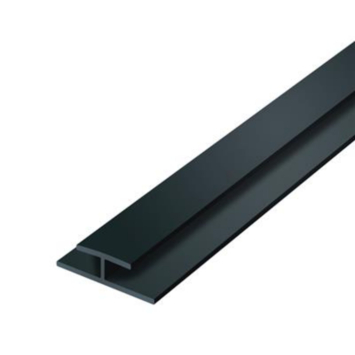 Aqua Tiles H-profiel Zwart 260 cm