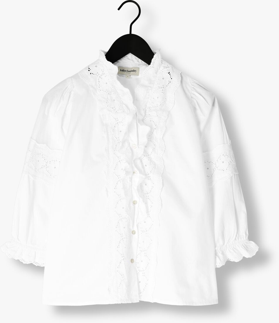 LOLLYS LAUNDRY witte lollys laundry blouse paviall shirt ls