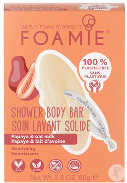 Foamie Oat To Be Smooth 2en1 Soin Lavant Solide Nourrissant 80g