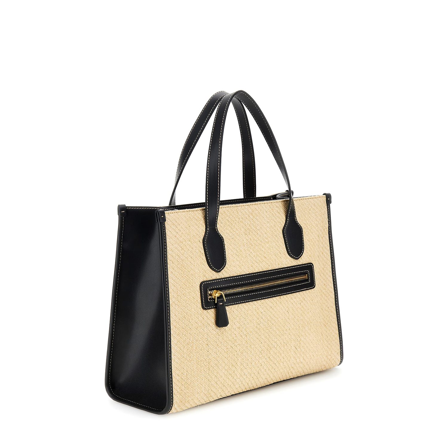 Guess G Status 2 Compartment Tote natural/black