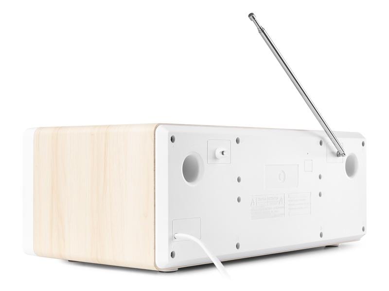 Audizio Radio/CD-Player Prato Weiss DAB  Radio mit CD-Player