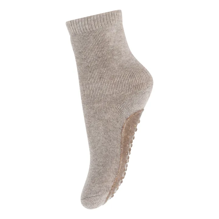 Mp Denmark Chaussettes Antidéranpantes en coton | Beige