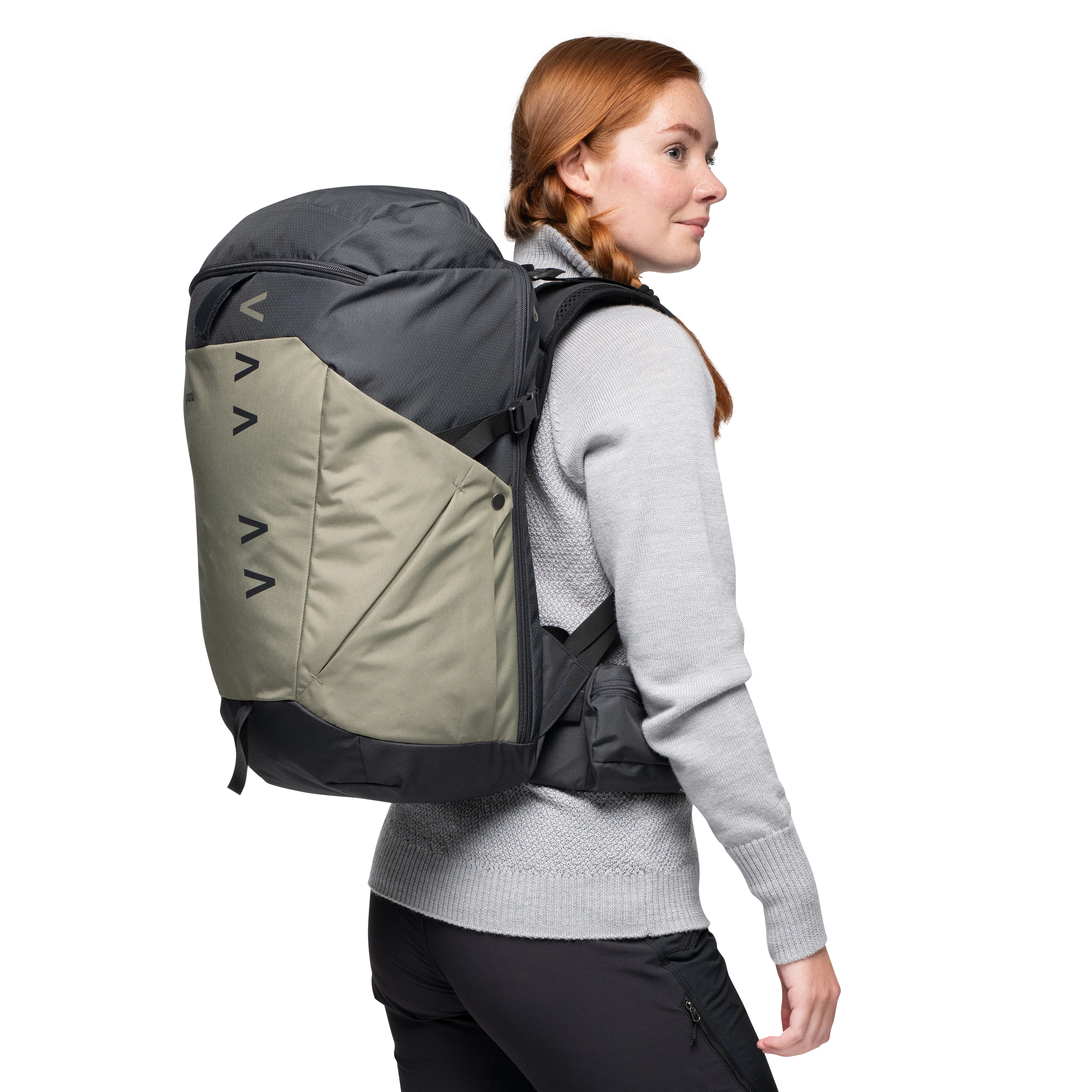 Vaagaa Daypack 33 S/M Green Mud / Dark Shadow Grey