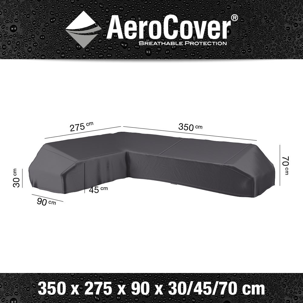 Platinum Outdoorable loungesethoes links AeroCover 350 x 275 x 70 cm
