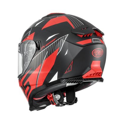 Casque Premier TYPHOON - RS 92 BM - Noir / Rouge