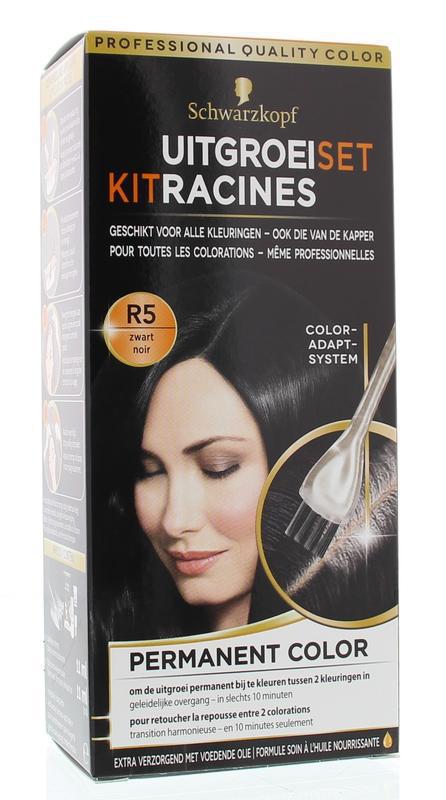 Schwarzkopf Vital Colors Uitgroeiset Zwart 11ml