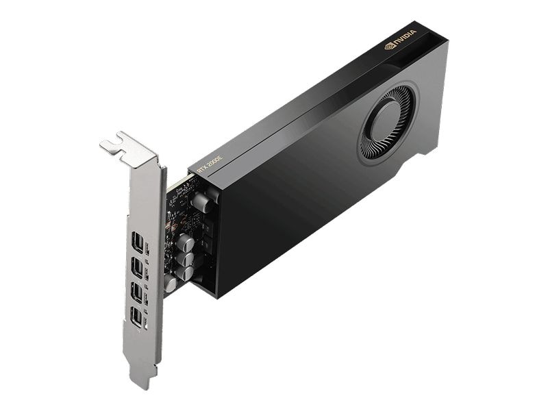 PNY Grafikkarte NVIDIA RTX 2000E Ada Generation Professionelle Raytracing-GPU mit 16 GB GDDR6-Speicher