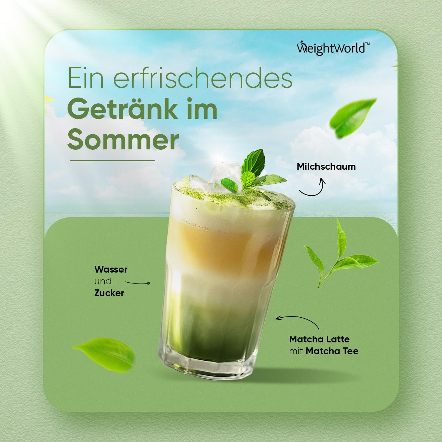 WeightWorld Japanischer Matcha Tee