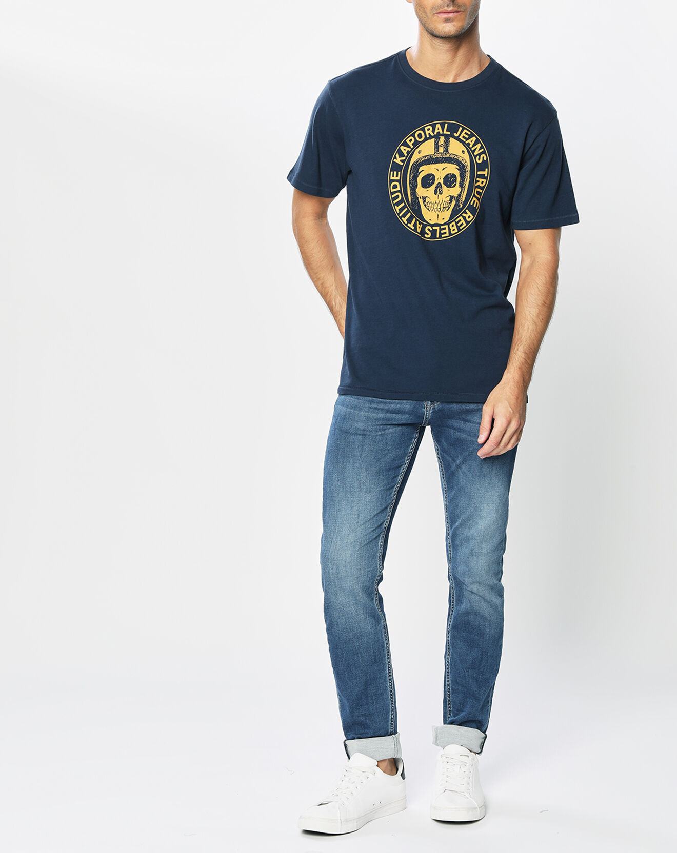 Kaporal 5 Jean Slim Daxko Mid bleu moyen