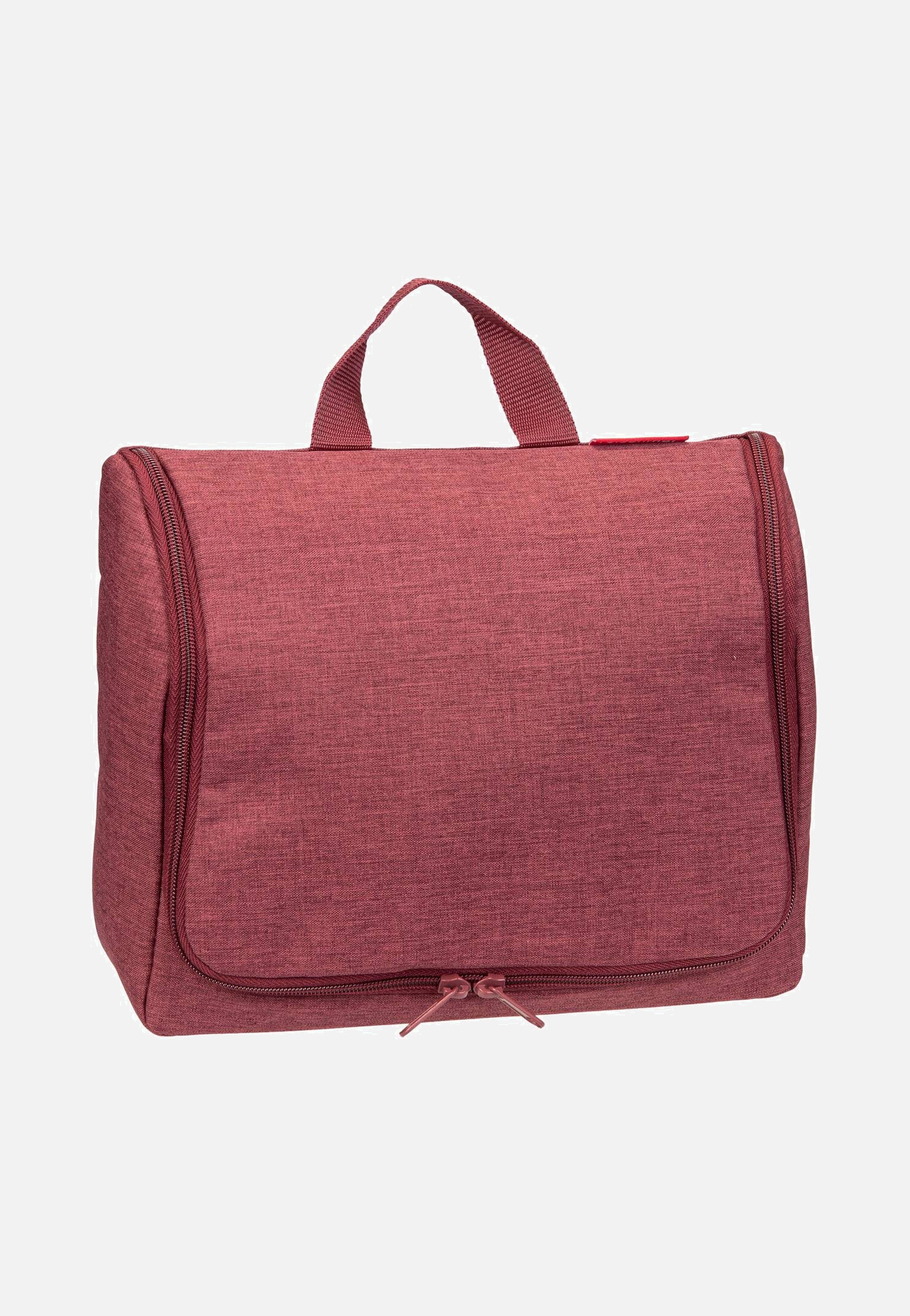 toiletbag XL Twist Maroon - Kulturbeutel