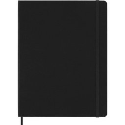 MOLESKINE Carnet rigide, XL, quadrillé, noir