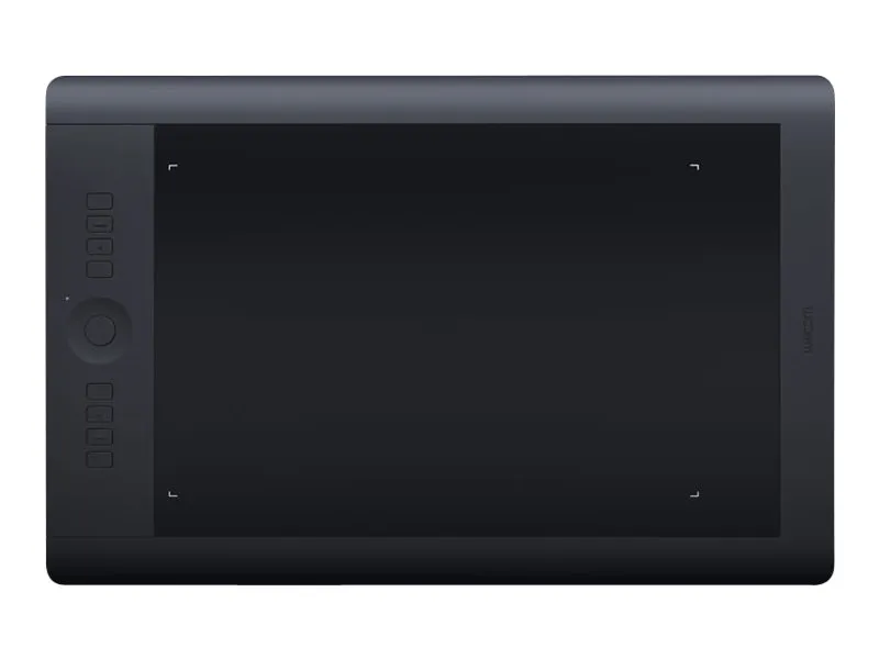 Wacom Intuos Pro Large - Digitizer - højre- og venstrehåndet - 31.1 x 21.6 cm - multi-touch - elektromagnetisk - 8 knapper - trådløs, kablet - USB, Bluetooth - sort
