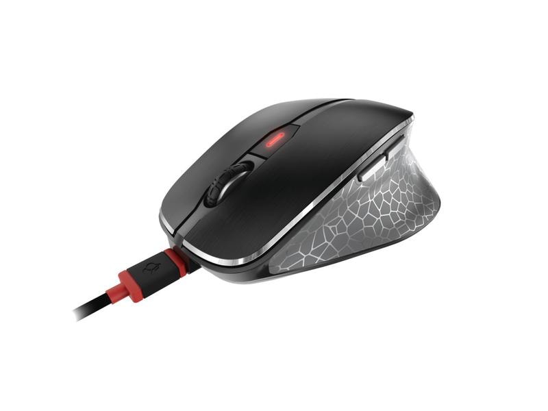 Cherry Ergonomische Maus MW 8C Kabellose Maus in ergonomischem Design