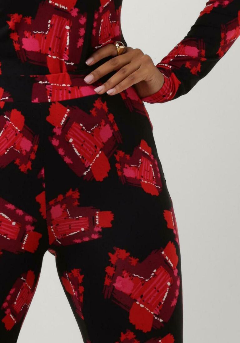 REFINED DEPARTMENT zwarte refined department flared broek abba