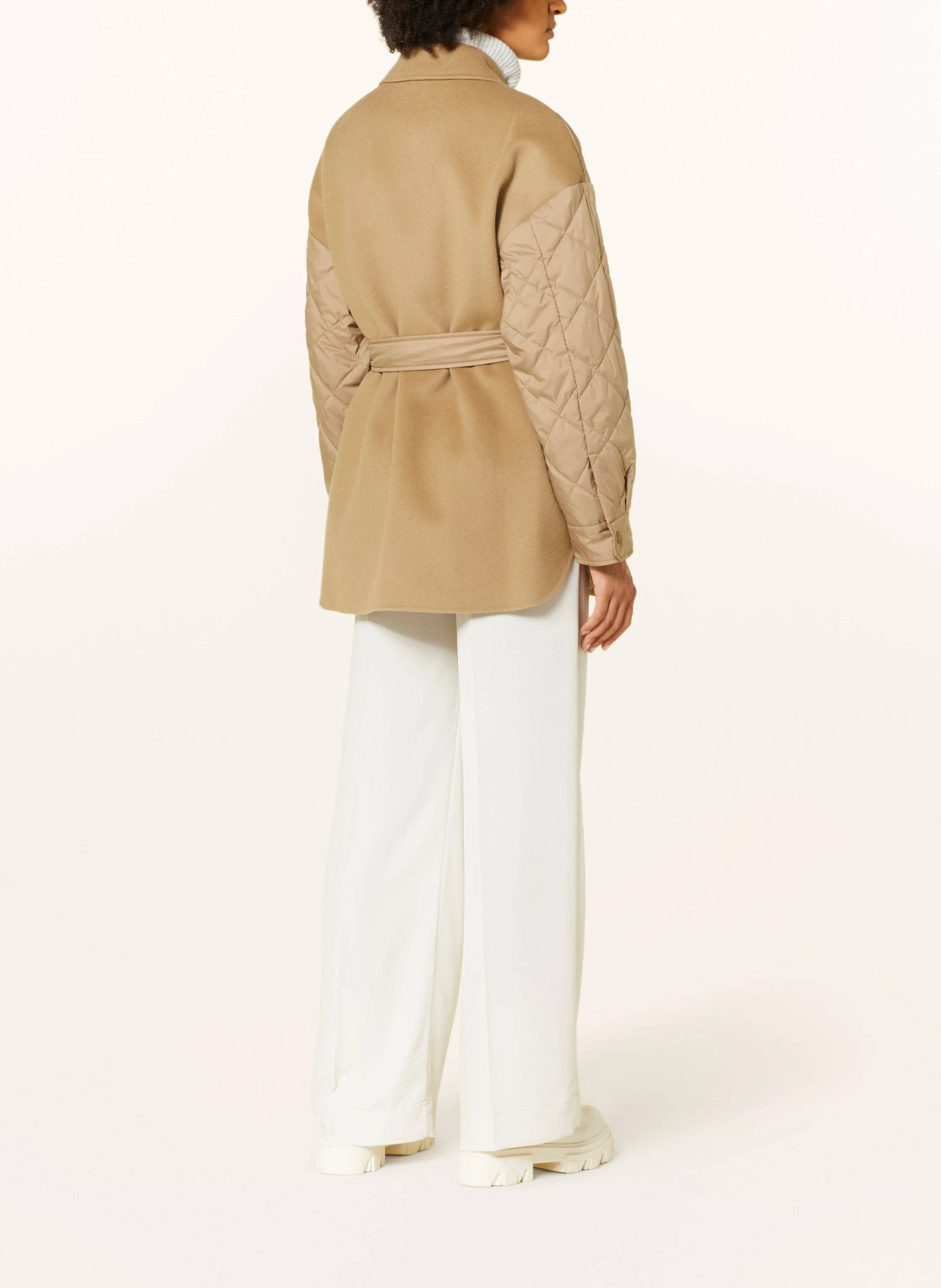 WEEKEND Max Mara Steppmantel PAPRICA im Materialmix