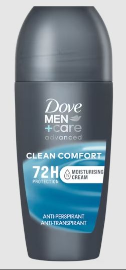 Dove Men+ care deodorant roller clean comfort (50 ml)