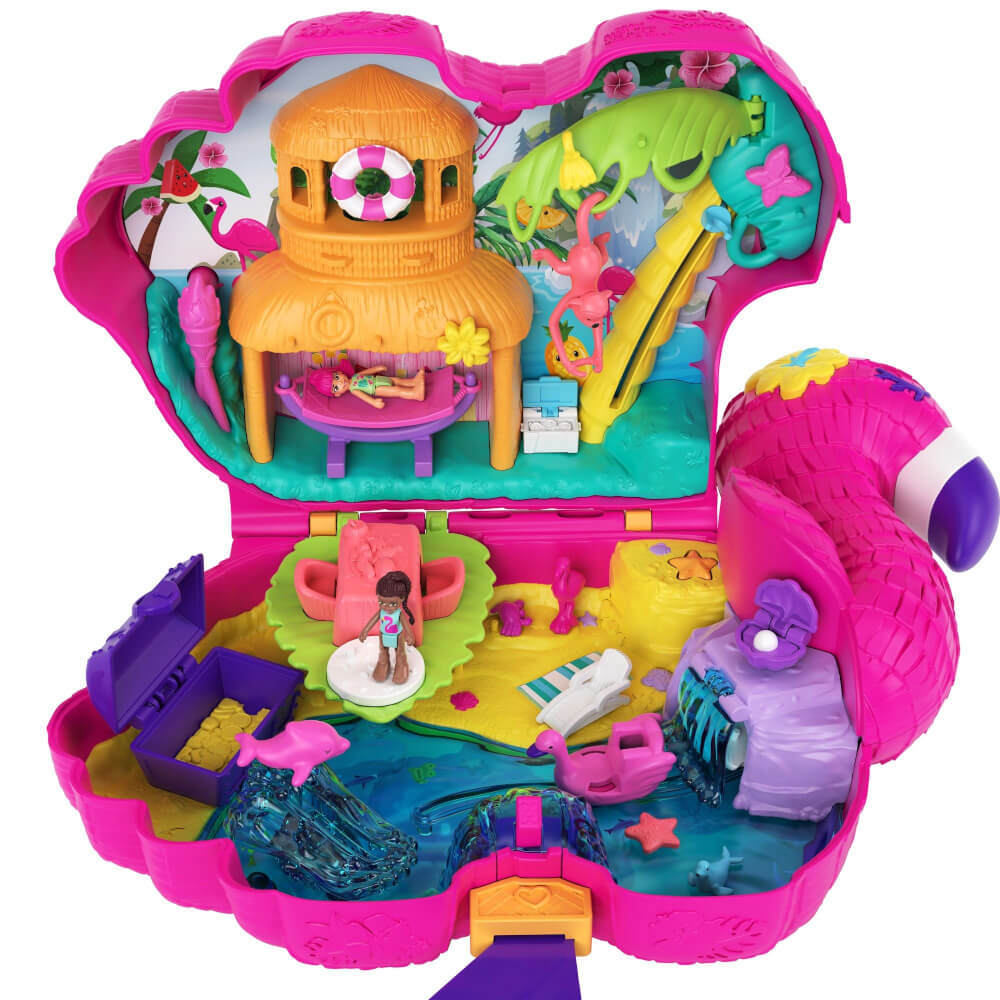 Polly Pocket Flamingo-Party Spielset