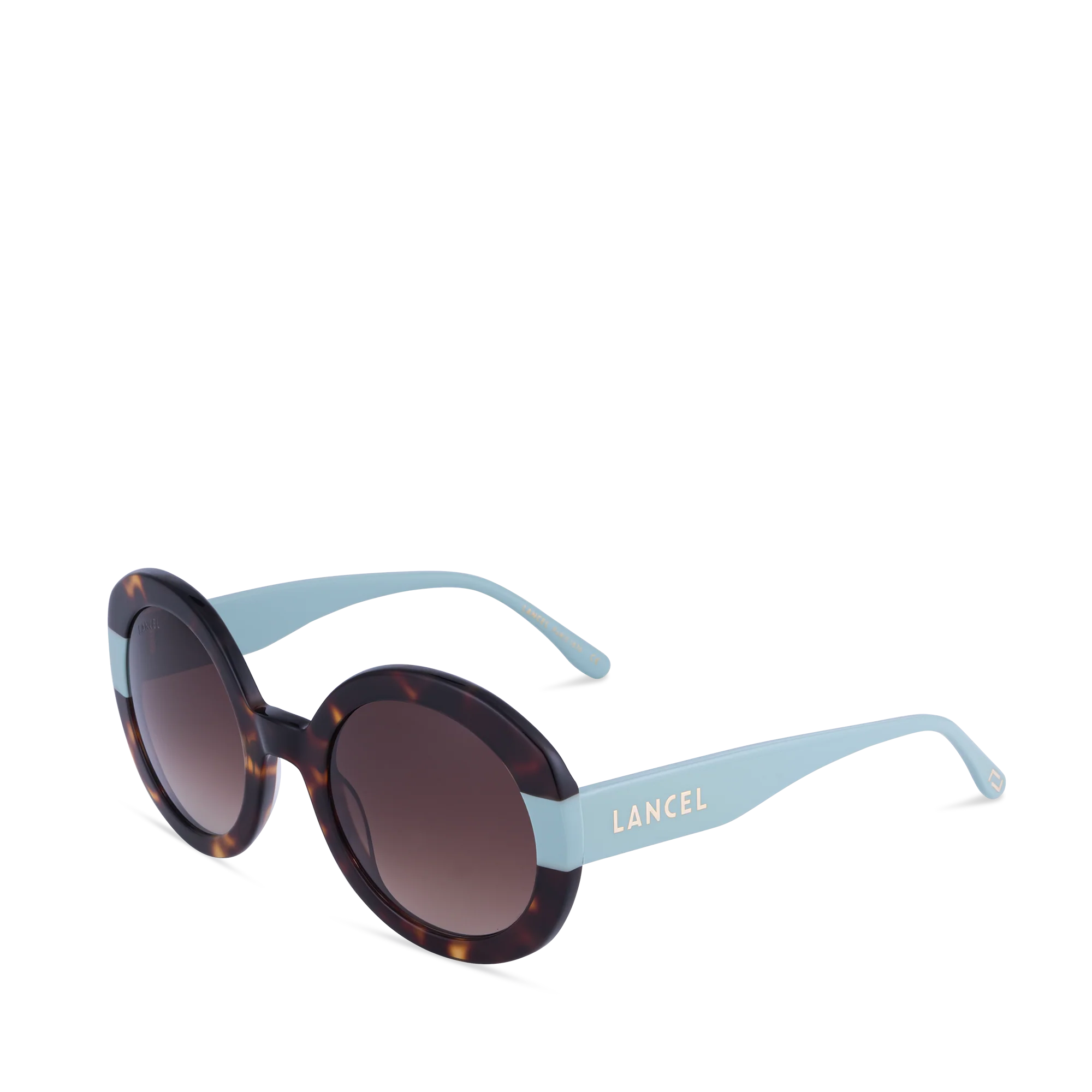 Lunettes de soleil Rose-Ecailles/Menthe