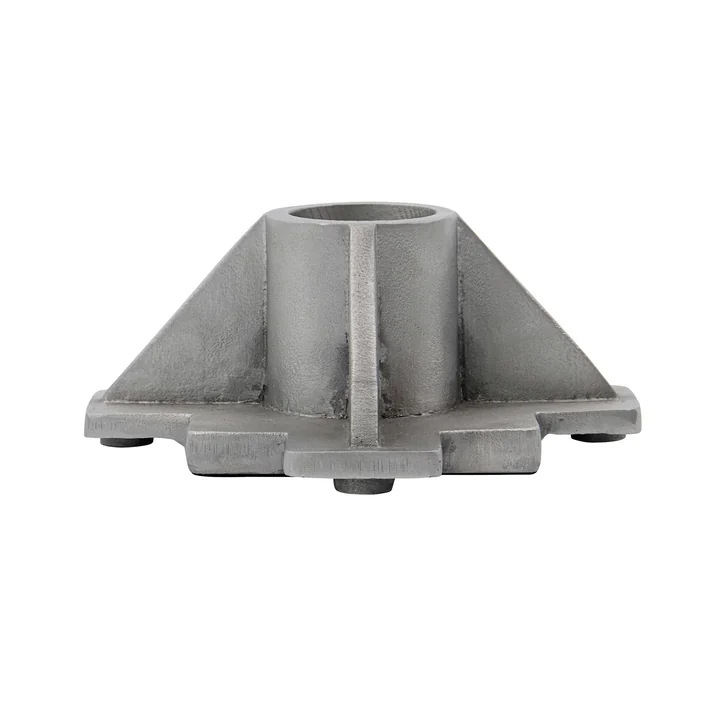 House Doctor - Castle Kerzenhalter, H 6,4 cm, grau