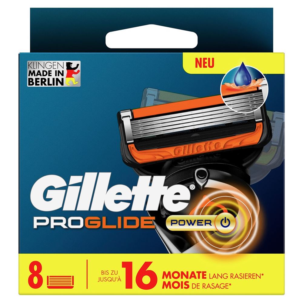 Gillette ProGlide Power Systemklingen (n) 8 Stk