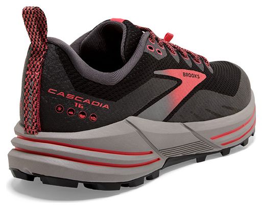 Chaussures de Trail Femme Brooks Cascadia 16 GTX Noir Rose