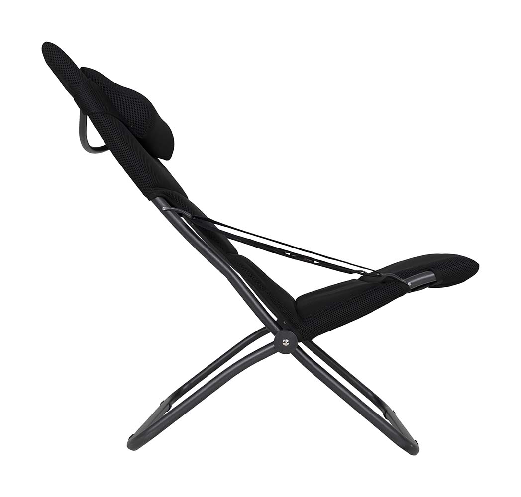 Crespo AP-263 Air-Deluxe Black klapstoel