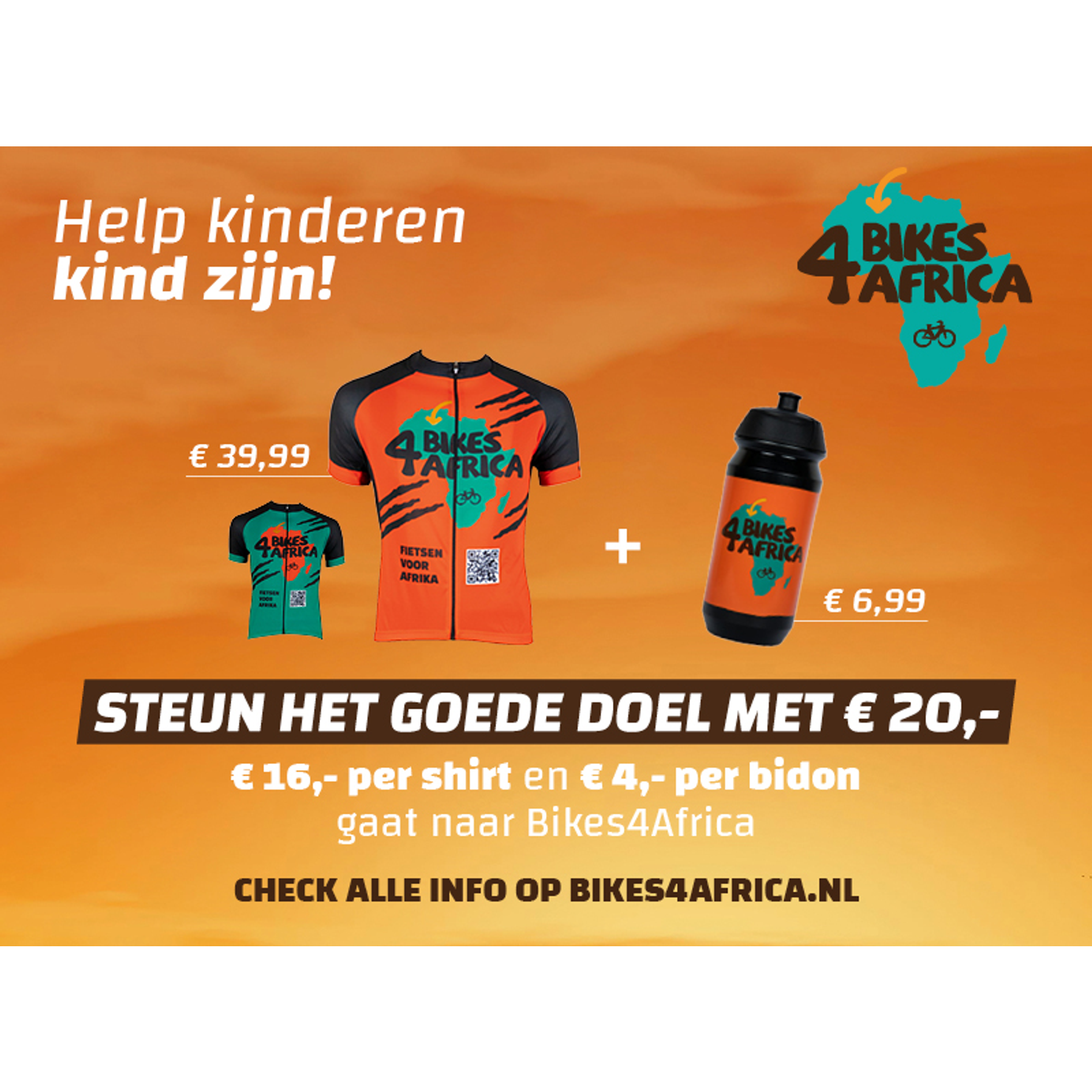12GO Bikes4Africa Bidon