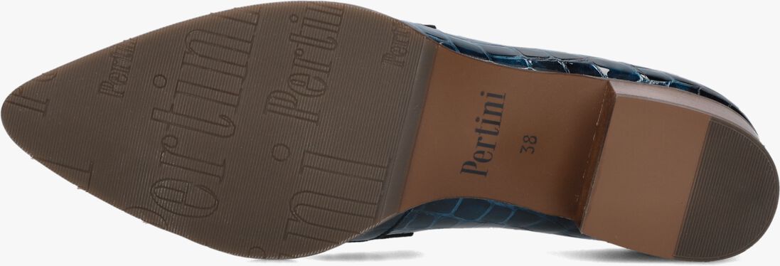PERTINI blauwe pertini pumps 32542 combi