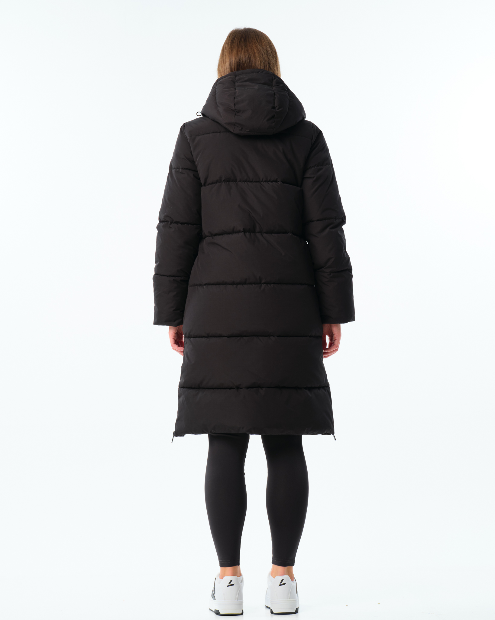 LEVITY Agnes Long Puffer Parka Black