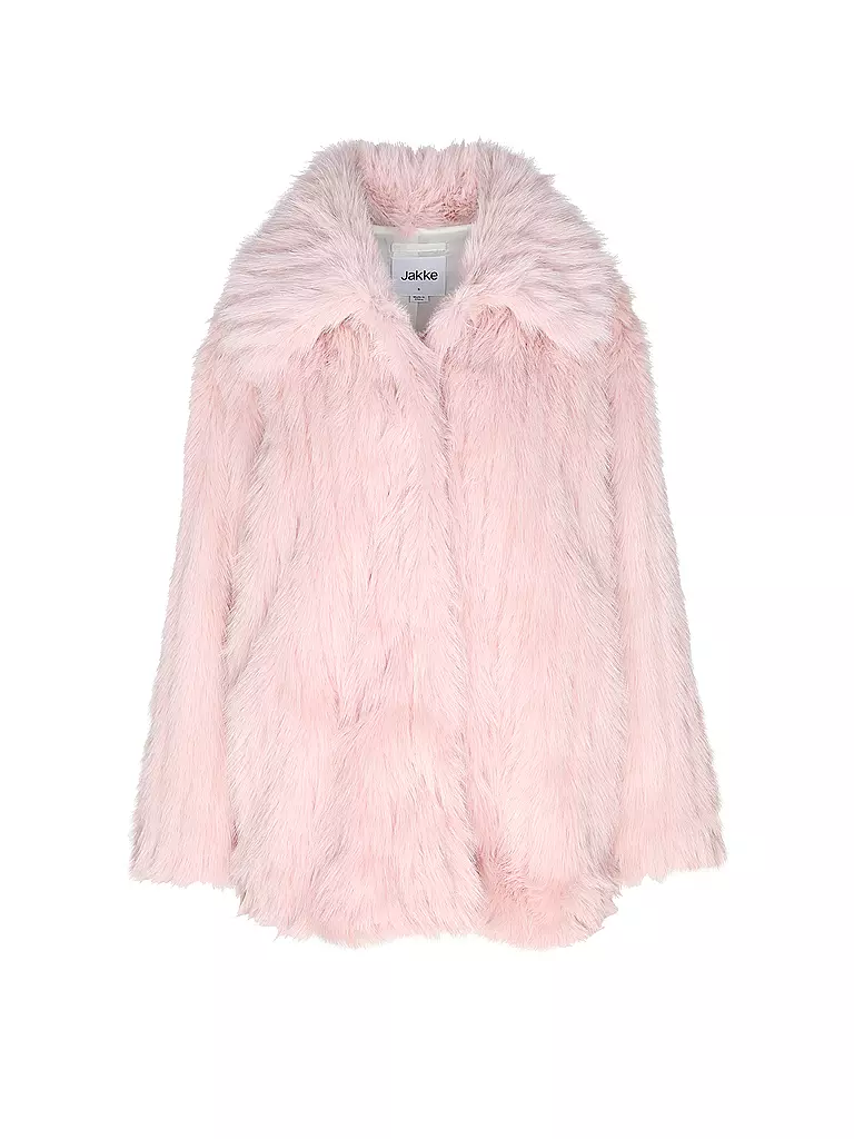 JAKKE Jacke in Felloptik ROSEMARY rosa