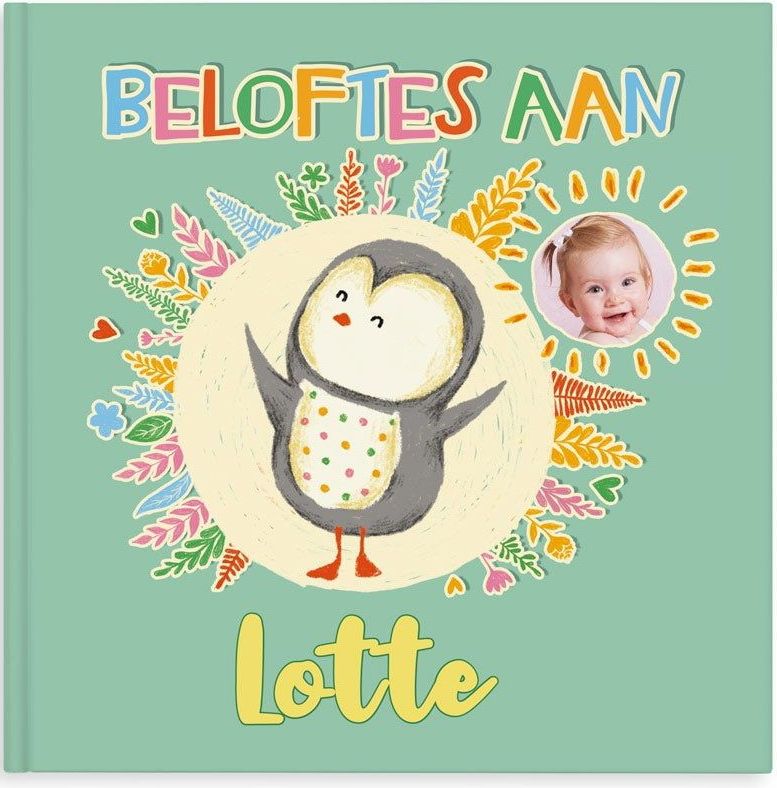 Boek met naam - Beloftes aan - Softcover