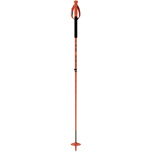 Bâton de ski ONE WAY FR CARBON VARIO PRO RED