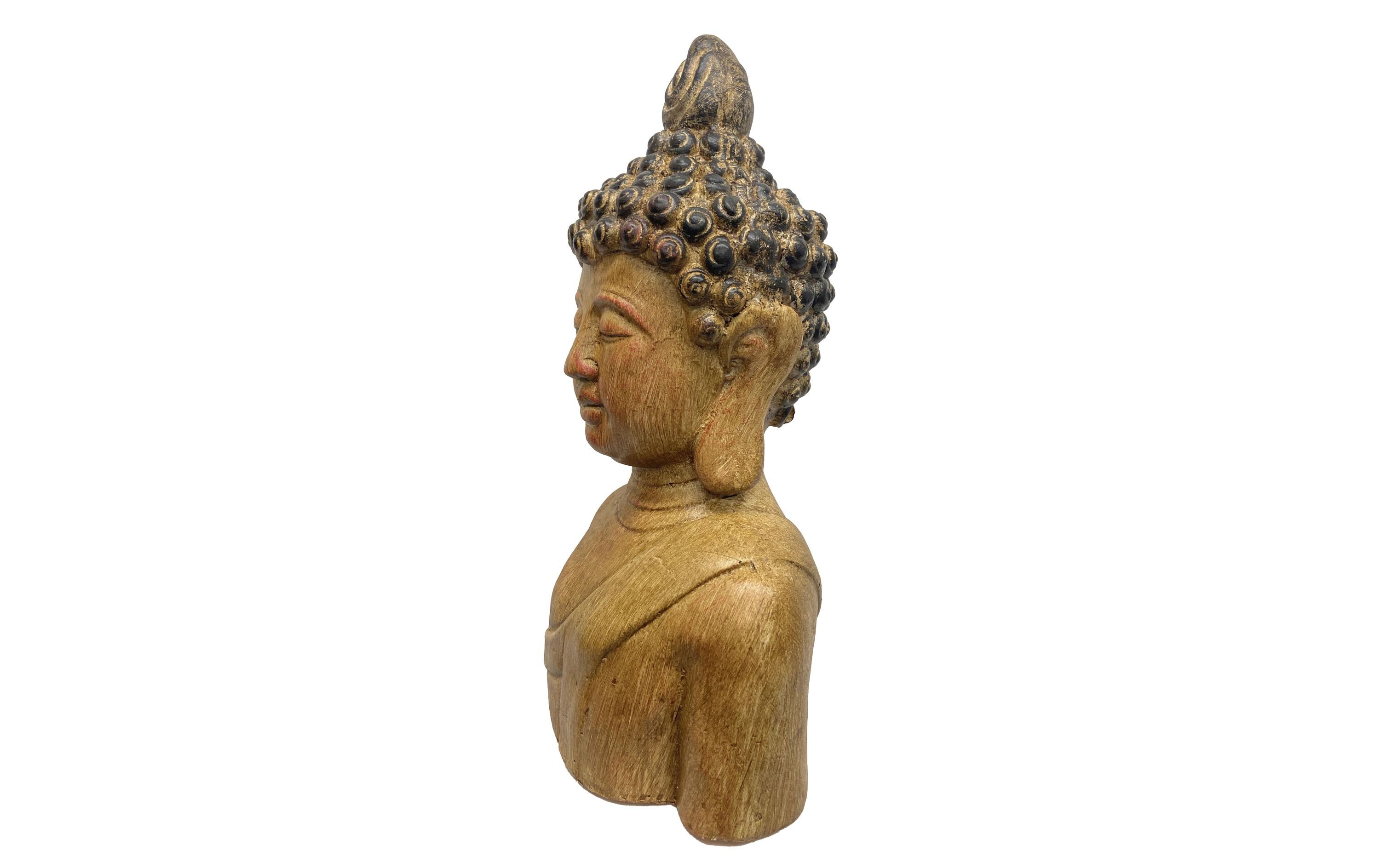 Dekofigur Buddha Büste 41.5 x 20.5 x 20 cmDeko Buddha