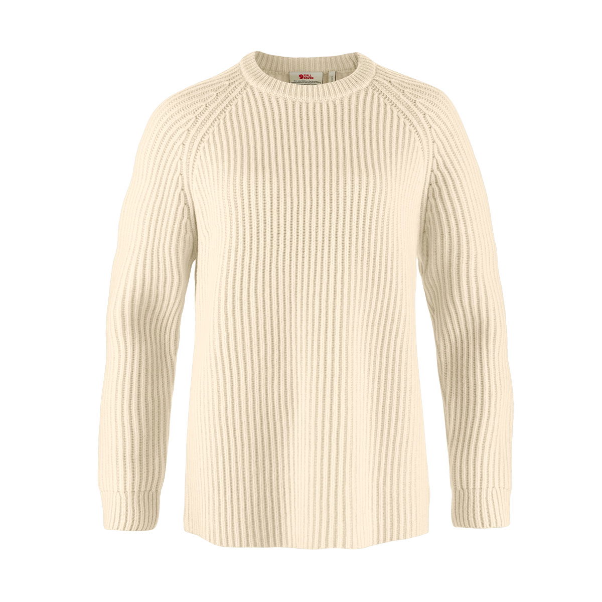 Fjällräven Övik Rib Sweater, dame (Chalk White)