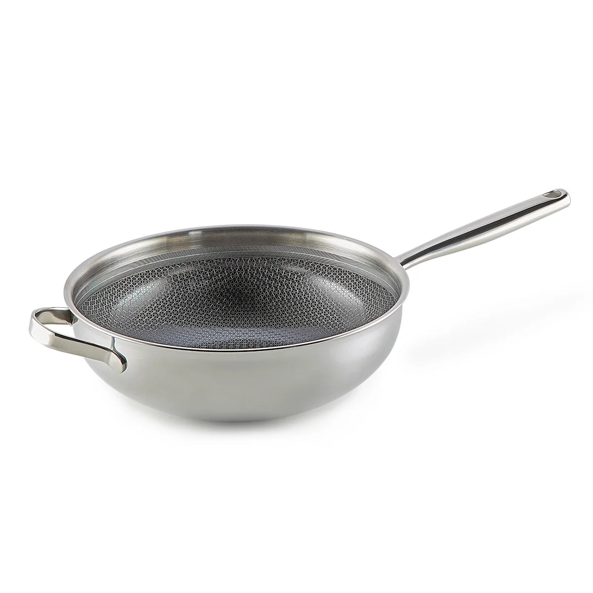 Habonne Hybrid Triply RVS Wokpan 28cm