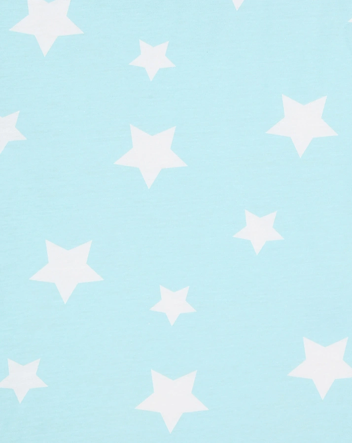 Klimasoft-Sommerschlafsack COLD STARS in pastellmint
