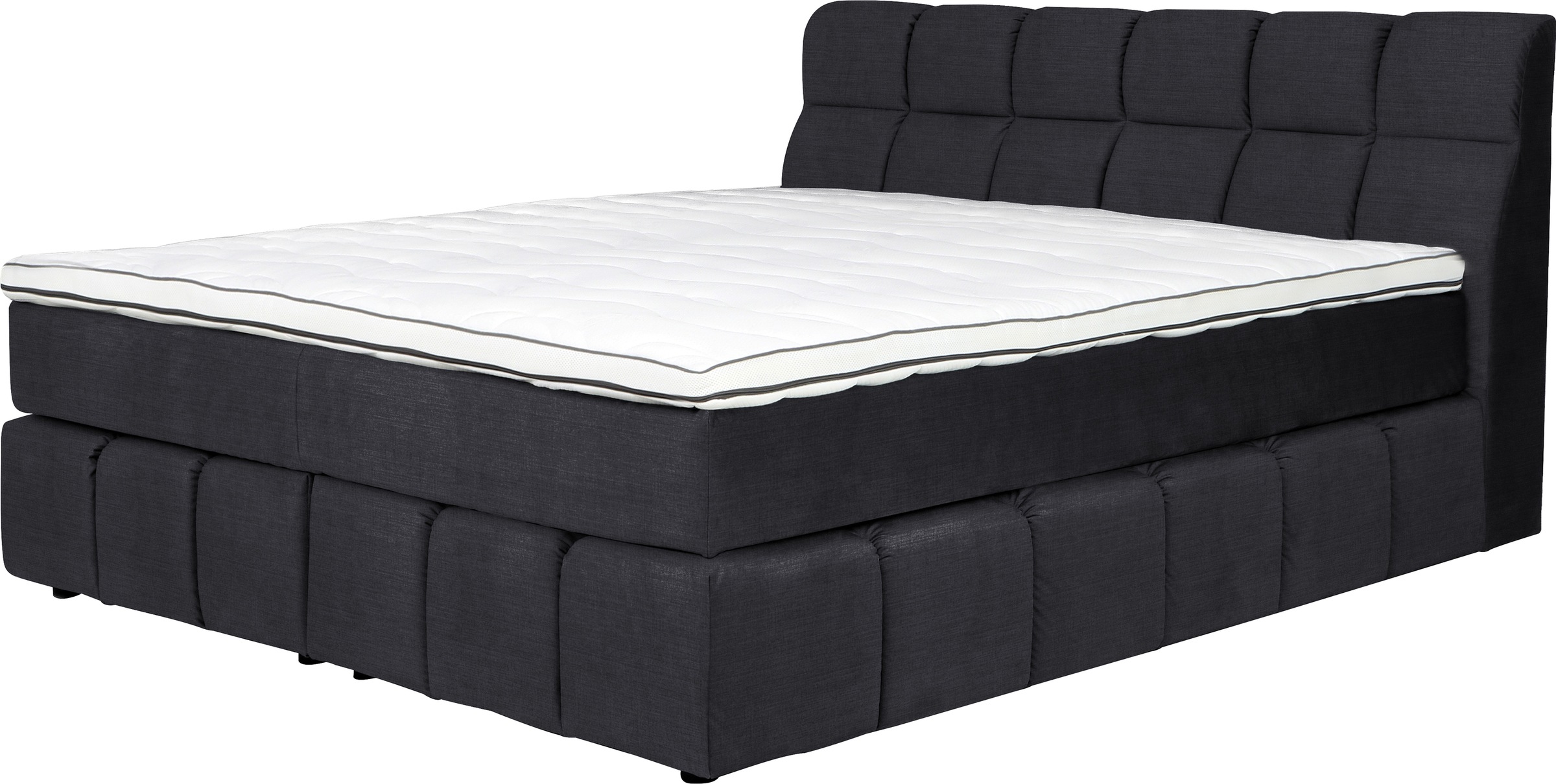 PLACES OF STYLE Boxspringbett »Paxton« Neue Toppervarianten!