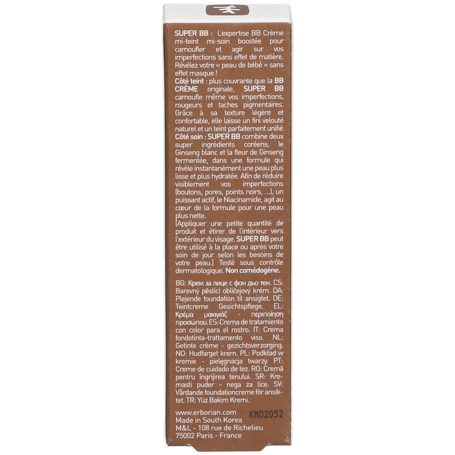 erborian Super BB Crème au Ginseng Chocolat
