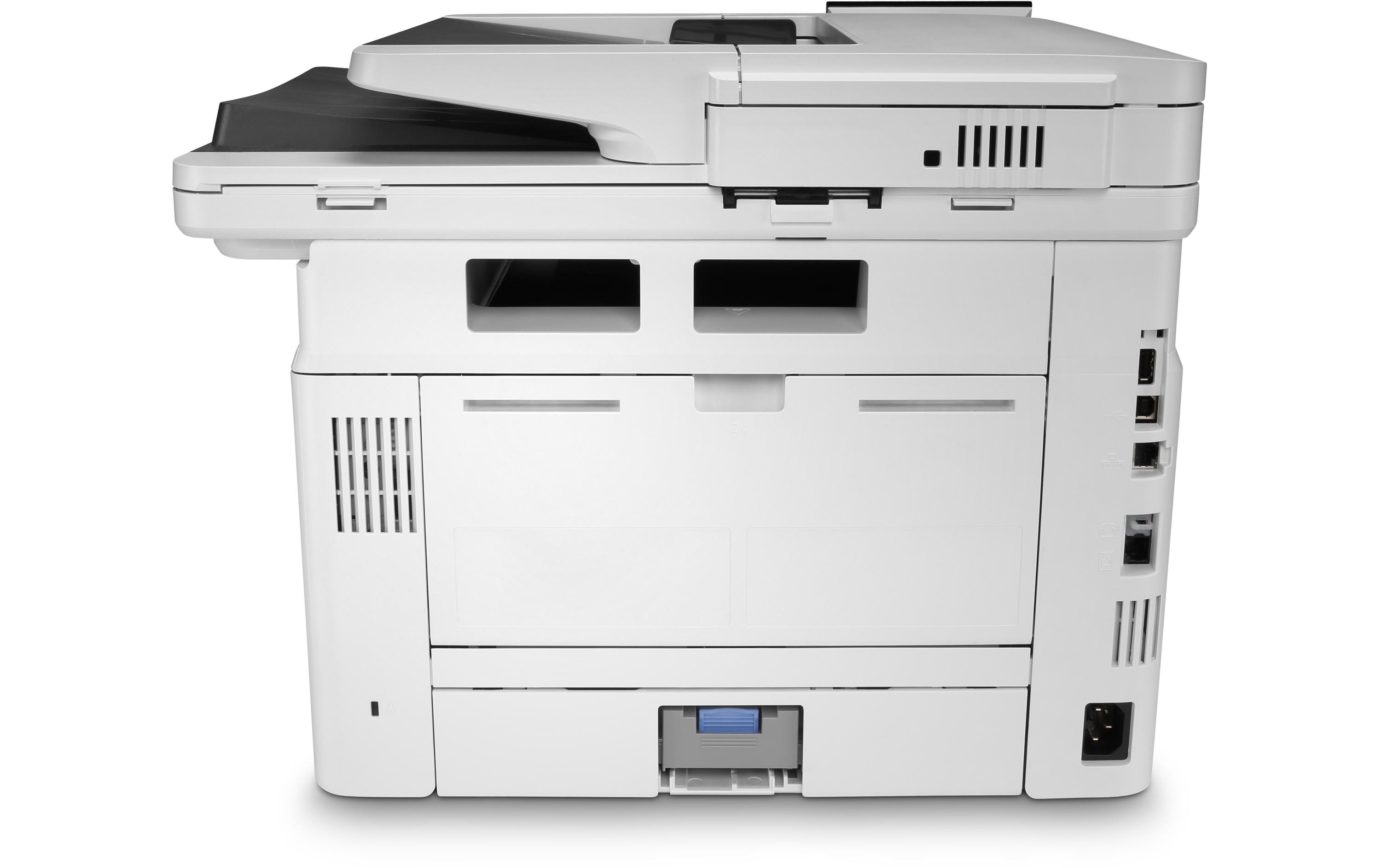 Multifunktionsdrucker LaserJet Enterprise M430f<br>Kompakter Monochrom-Multifunktions-Laserdrucker für Arbeitsgruppen mit vielen Sicherheitsfeatures