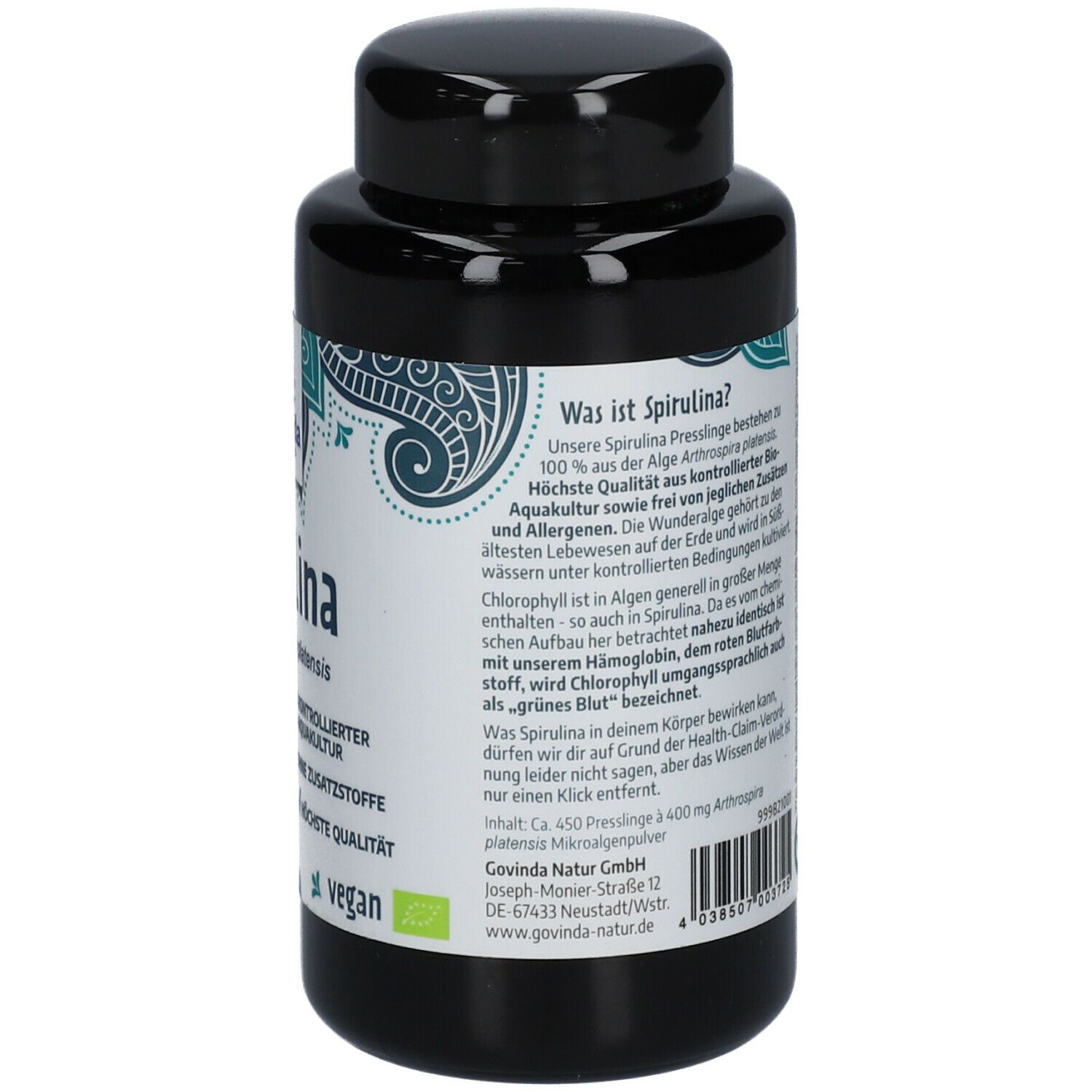 govinda Spirulina Presslinge