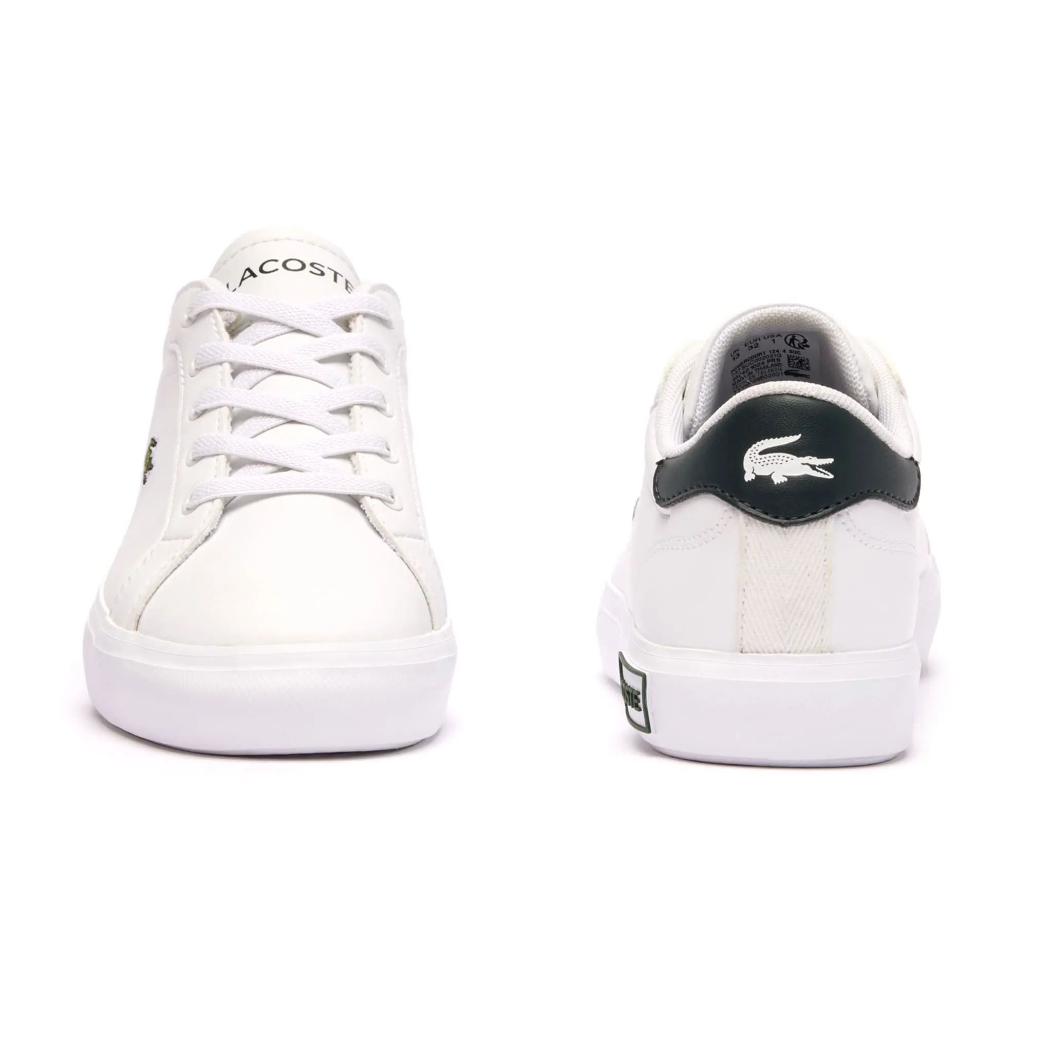 Lacoste Souliers Powercourt Blanc Pointures 11-2