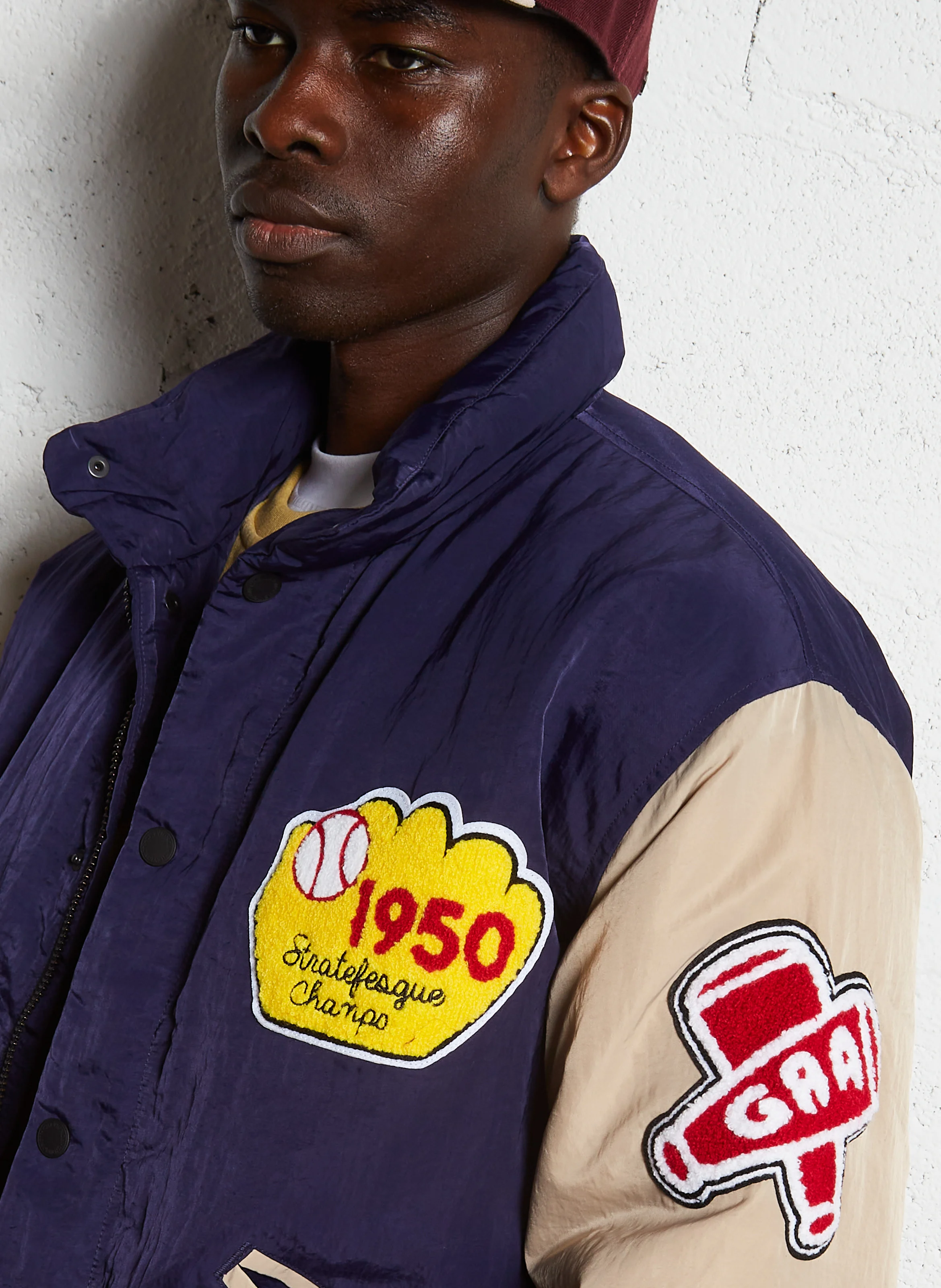 ACE - Blouson oversize | Bleu