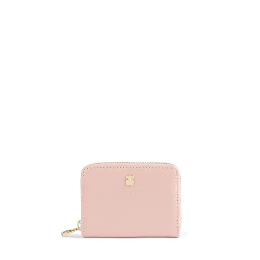 Monedero mediana Dorp rosa antigo