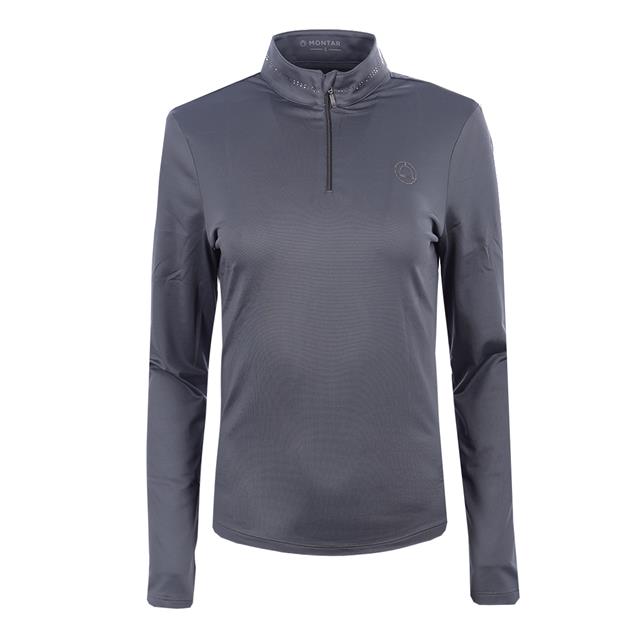 Trainingsshirt Montar MOEllinor Blauw