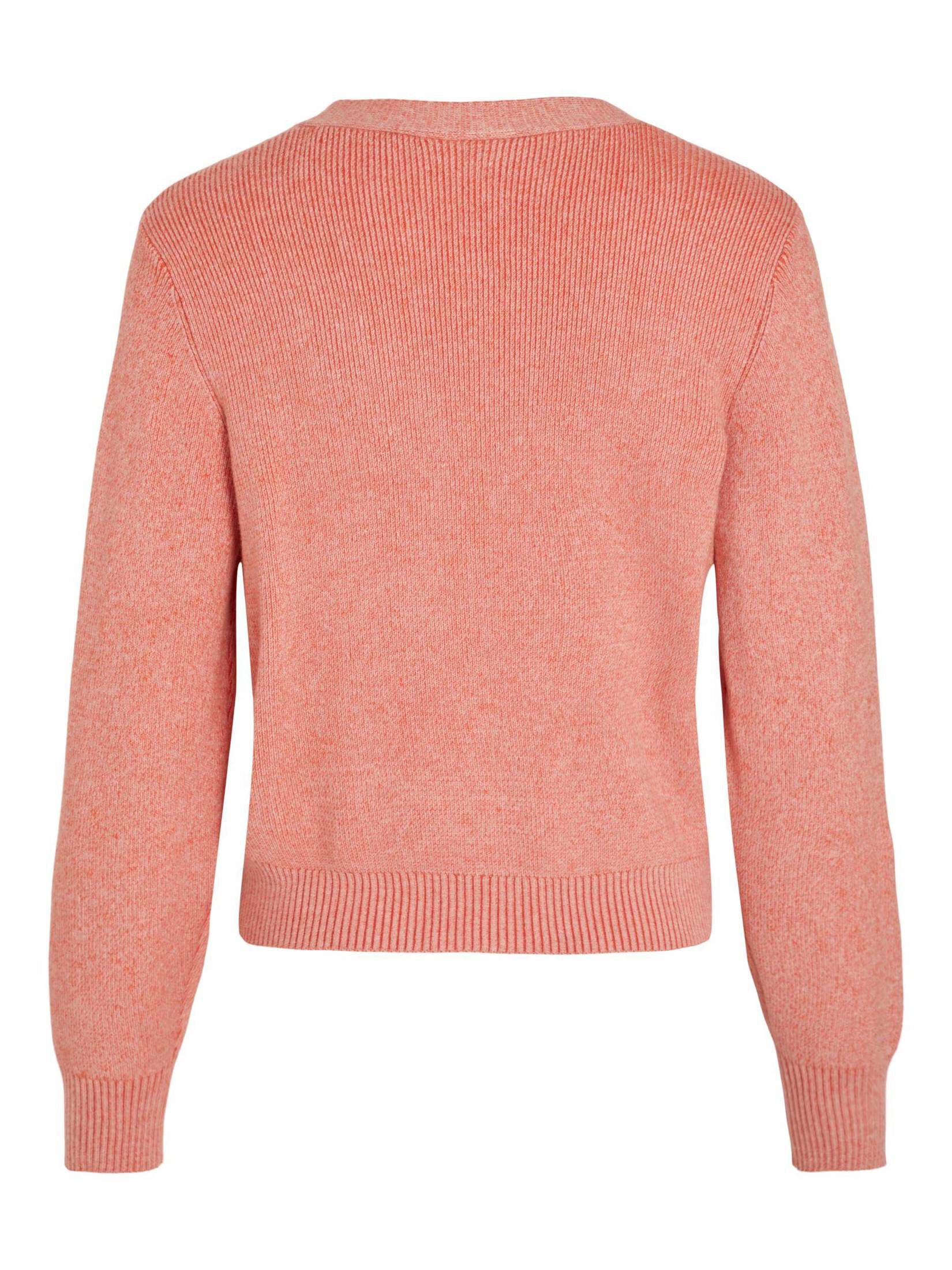 Vila| Damen Strickjacke VIRIL MULTI SHORT L/S KNIT