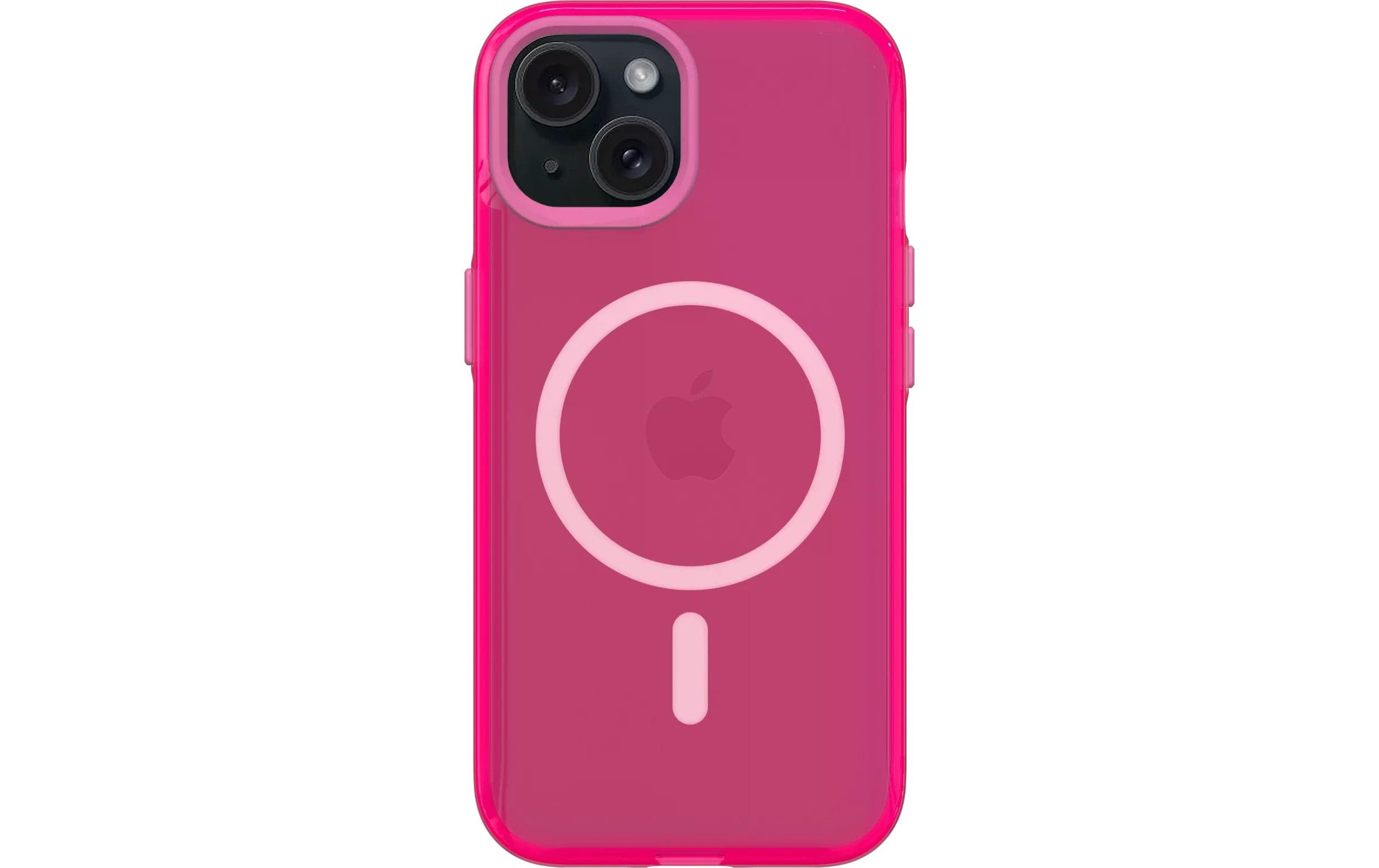 Back Cover JellyTint MagSafe iPhone 15 Fancy PinkMagSafe-kompatible Schutzhülle für das Apple iPhone 15