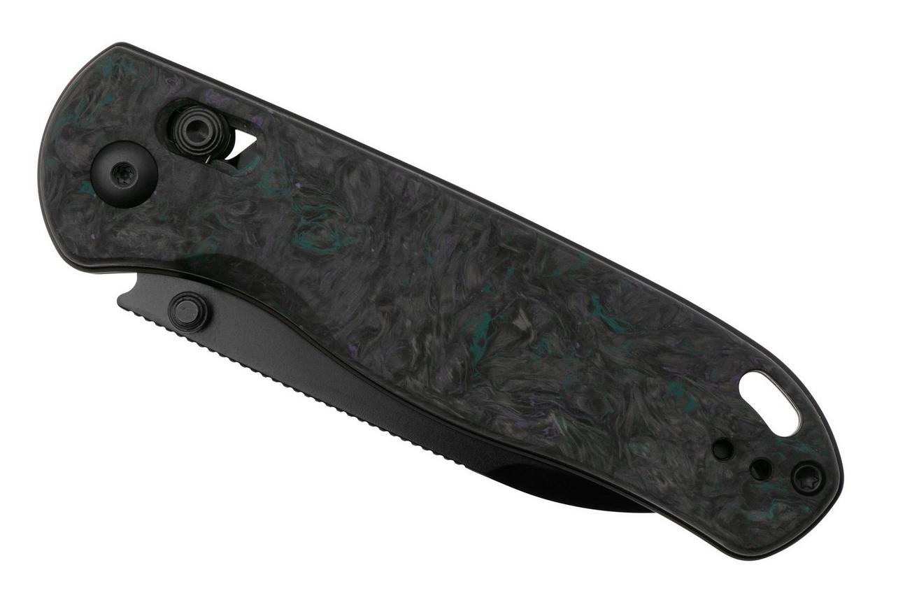 Kizer Drop Bear KI3619A4 Black S35VN, Dark Matter Fatcarbon, zakmes, Azo design