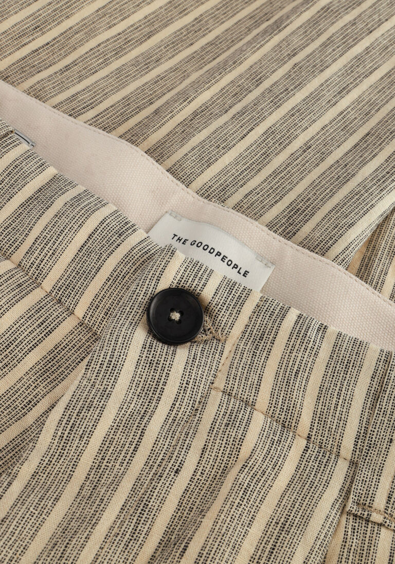 THE GOODPEOPLE beige the goodpeople pantalon bart